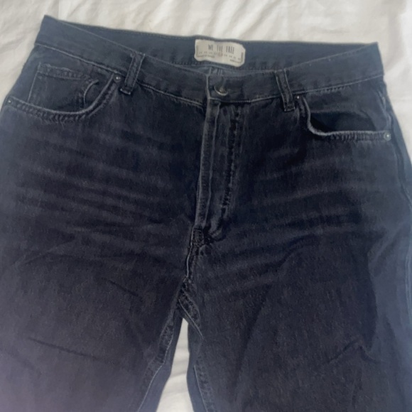 Relaxed Fit Free People Distressed Denim - Picture 2 of 9